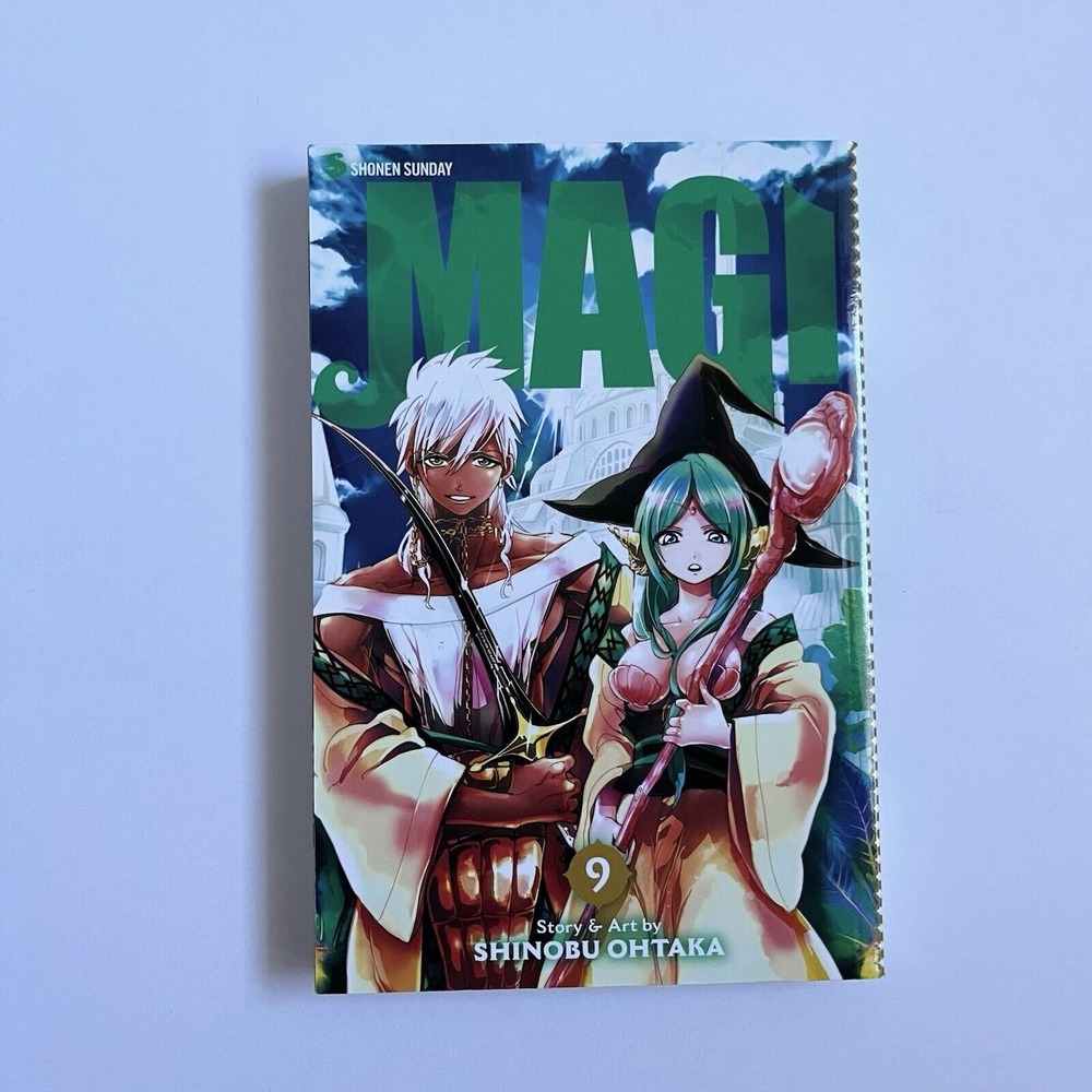 Viz Media Manga Magi Vol 9 9781421559599 Shonen Sunday Edition Paperback Multi